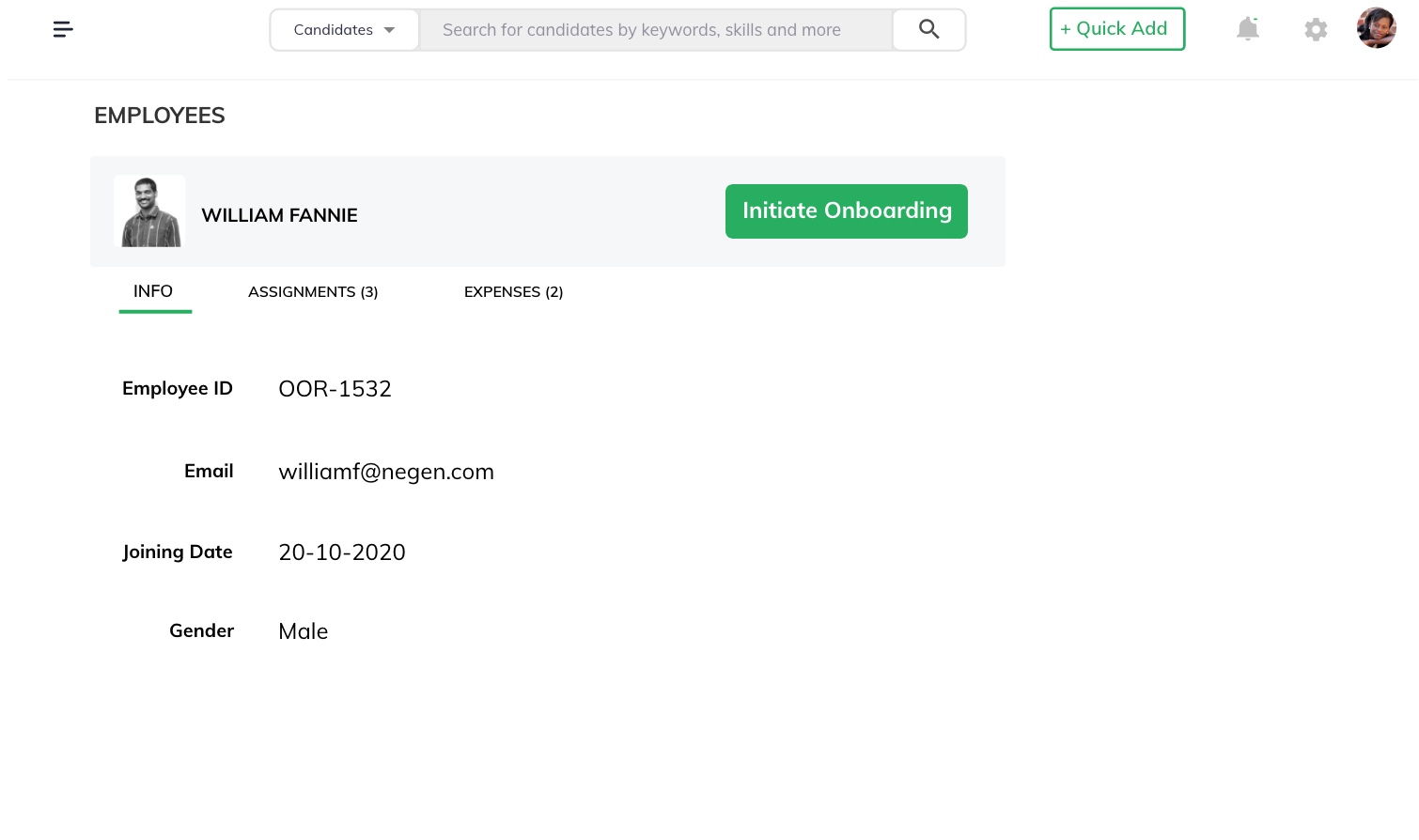 Oorwin - Digital onboarding