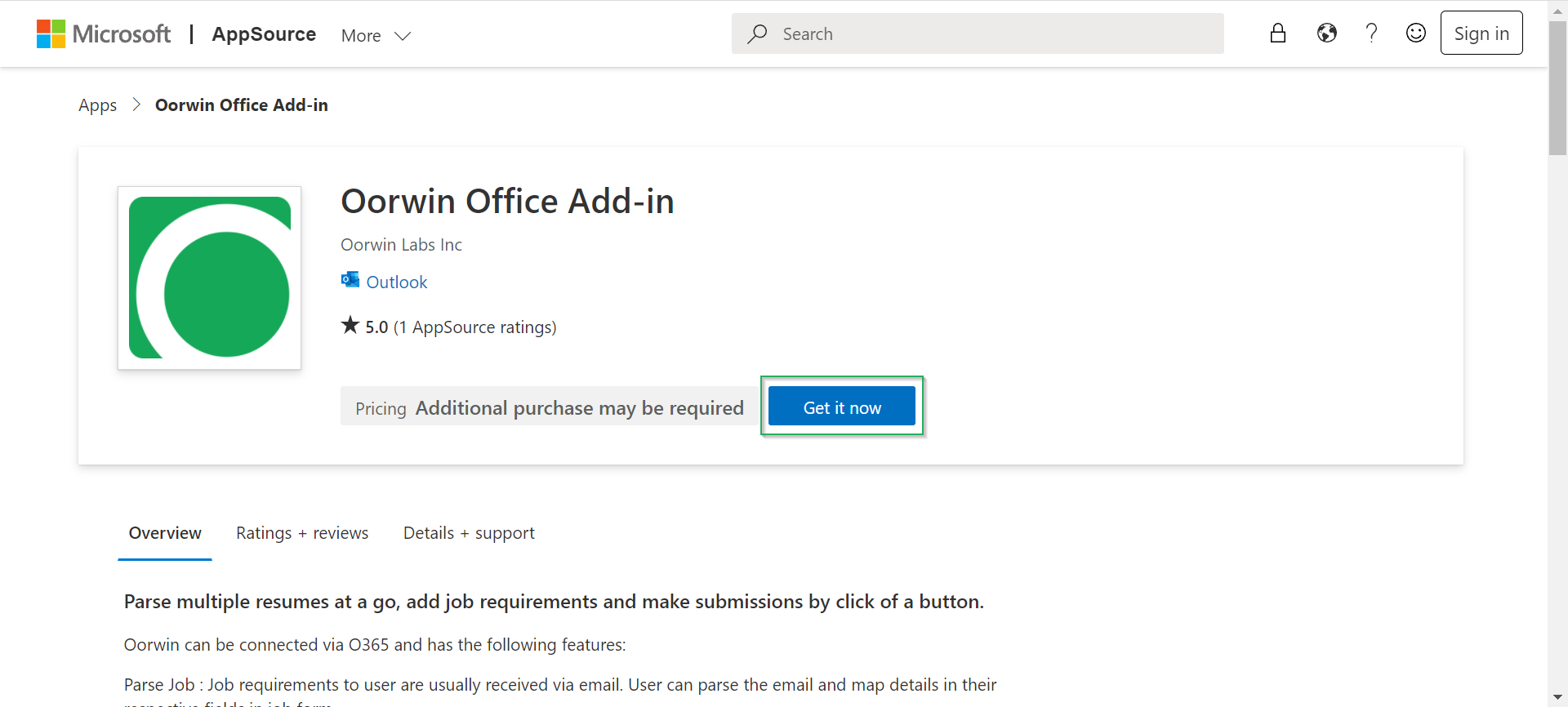 Office365 Add On - Plugins Configuration - Oorwin