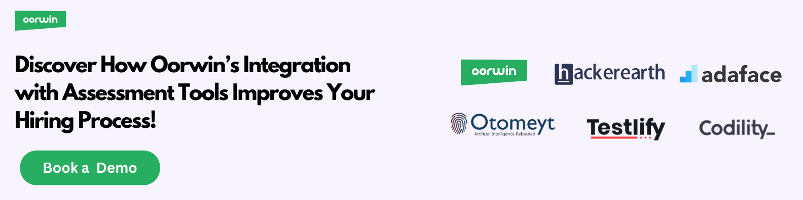 Discover How Oorwin’s Integration with Assessment Tools Improves Your Hiring Process!